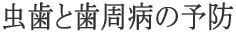 虫歯と歯周病の予防
